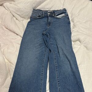 Frame Denim Blue Flare Jeans